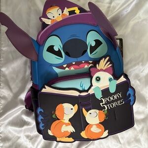 Halloween lounge by Lilo and stitch bag and wallet.